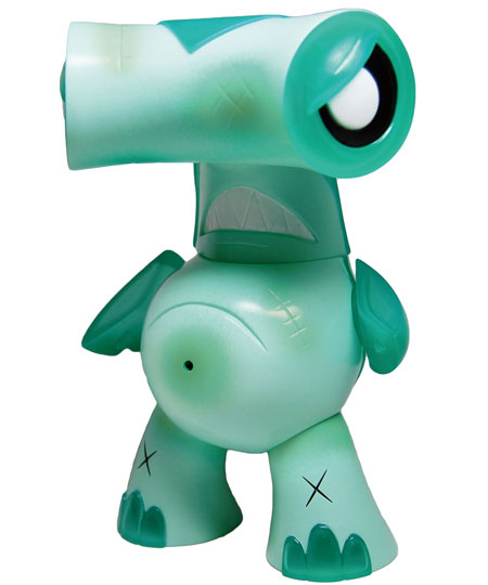 Vinyl Toys Wonderwall Hammerhead Teal By Joe Ledbetter