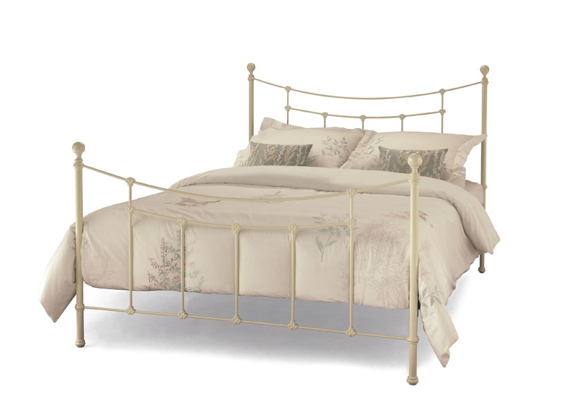 Virginia Ivory Double Bedstead