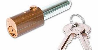 Viro Filing Cabinet Lock 45mm PB