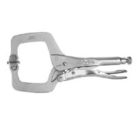 Visegrip 11Sp Locking C Clamp 11In - Swivel Pad