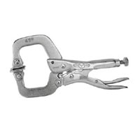 Visegrip 4Sp Locking C Clamp 4In - Swivel Pad