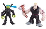 Vivid Imaginations Teenage Mutant Ninja Turtles The Movie Mini Mutants 2 Pack - Leonardo and Hun