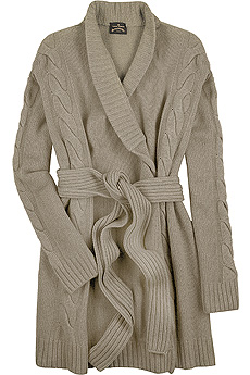 Oversized cashmere blend cardigan