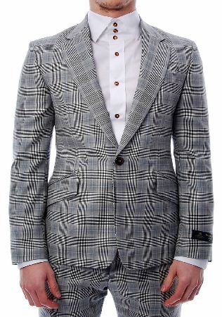 Vivienne Westwood Check Lapel One Button Suit