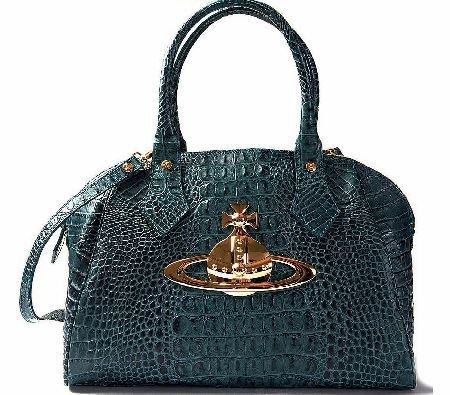 Vivienne Westwood Classic Orb Print Bag Green