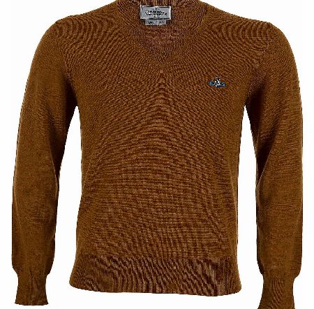 Vivienne Westwood Fine Gauge Mustard Jumper