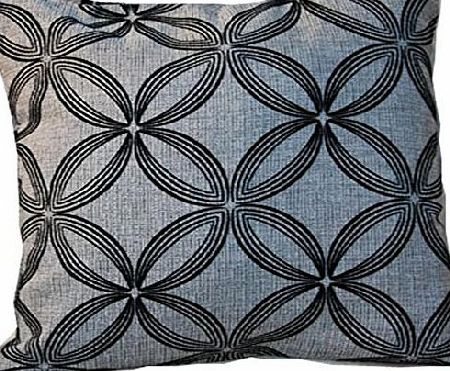 Vivreal 2 Sofa Throw Pillow Cushion Pillowcase Case Cover Home Decor Flower Petal Grey