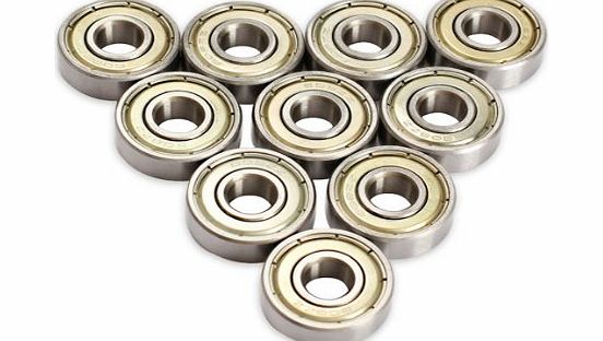 Vktech 10pcs Skateboard Scooter Ball Roller Ball Bearings Skate Wheels