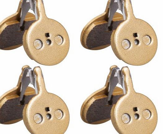 Vktech 4 Pairs Bike Bicycle Cycling MTB Ceramic Disc Brake Pads for BB5 NV5