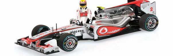 Vodafone McLaren Mercedes Minichamps McLaren Mercedes MP4-25 Qualifying Session Canada GP 2010 - Lewis Hamilton 1/43 Scale Die-Cast Collectors Model