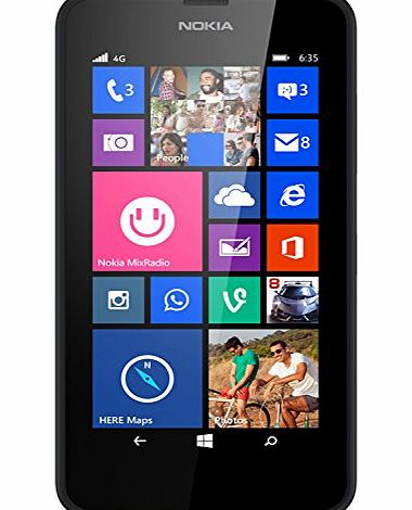 Nokia Lumia 635 Pay As You Go Handset, Black