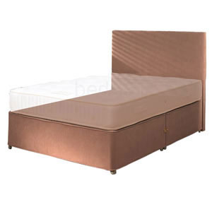 Vogue Faux Suede 3FT Single Divan Base