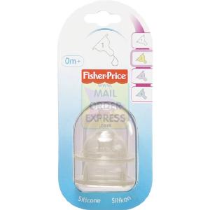 Fisher Price 2 x Slow Flow Teats