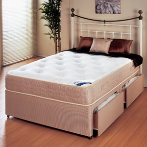 Princess Medium 1000 5FT Kingsize Divan Bed