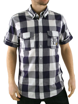 Deep Blue/White New Johnson Checked