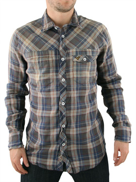 Navy Grenada Wired Shirt