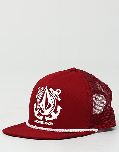 Baron Cheese Snapback trucker cap - Red