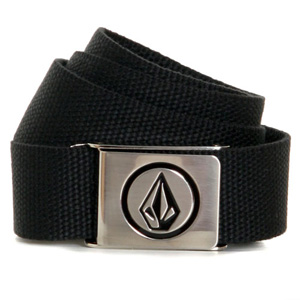 Circle Stone Web belt - Black