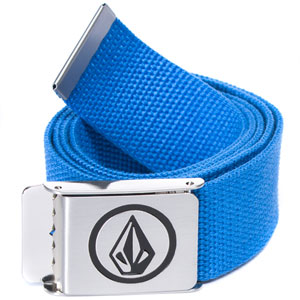 Circle Stone Web belt - Blue