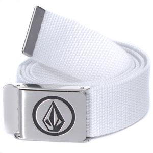 Volcom Circle Stone Web belt - White