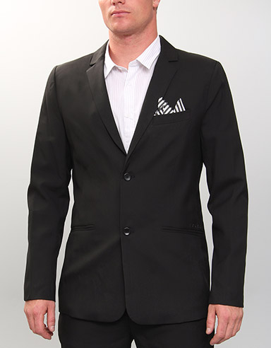 Daper Stone Suit - Black