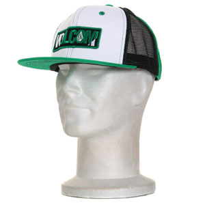 Displacement Trucker cap - White/Green