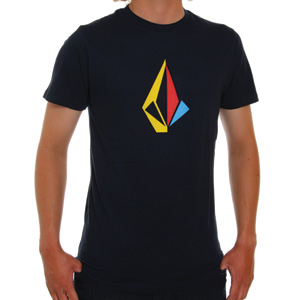 Distoned Slim Tee shirt - Dark Navy