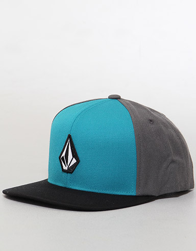 Volcom El Stone Snapback cap - Turquoise