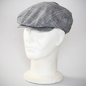 Volcom Front Page Flat cap - Grey Plaid