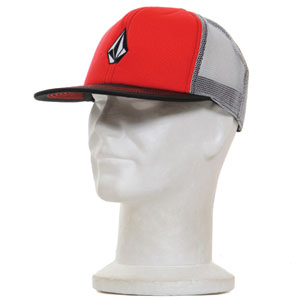 Volcom Full Stone Cheese Trucker cap - Red/Black