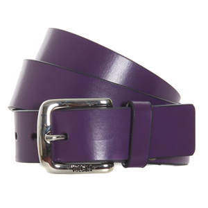 Volcom Full Stone Leather belt - Plum