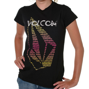 Volcom Ladies Fade Dot Tee shirt