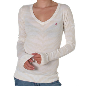 Volcom Ladies Somebodys Babe V neck jumper