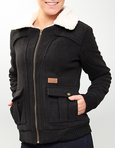 Stealth Bomber Ladies jacket - Black