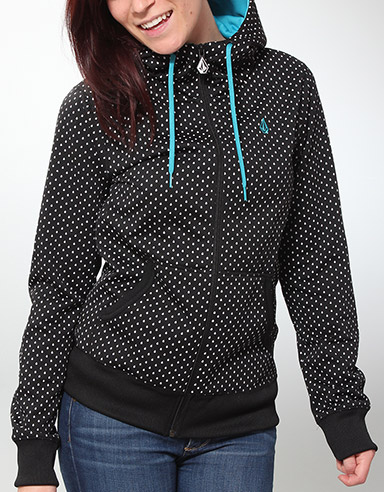 Stone Dot Hydro Ladies layer zip