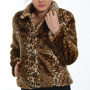 Wrecking Ball Faux fur jacket