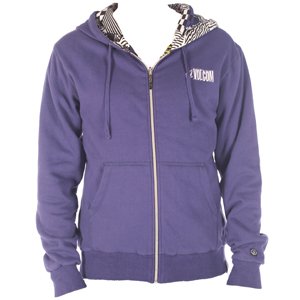 Volcom Mens Mens Volcom Hopop Reversable Full Zip Hoody.