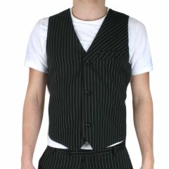 Mens Volcom Dapper Stone Suit Vest Grey Stone