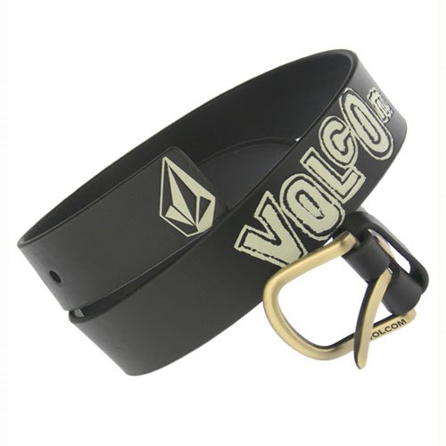 Volcom Mens Volcom Next Day Leather Belt Brown