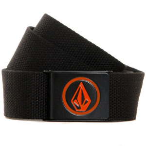 Stone Age Circle Stone Web belt - Black