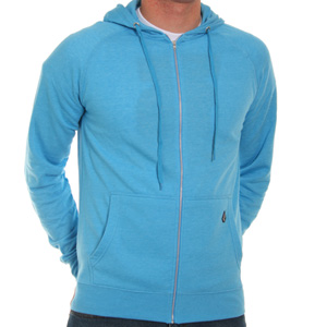 Timesoft 2 Zip Hoody - Heather Blue