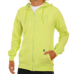 Timesoft Ultra Zip Zip hoody - Lime