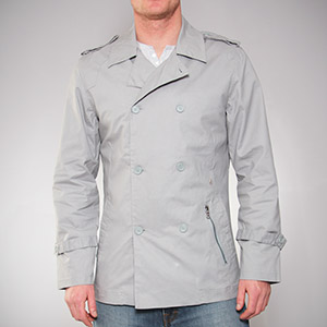 Uzwill 3/4 Trench coat - Stone