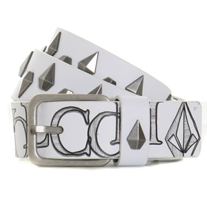 Volcom Vertigo Belt - White