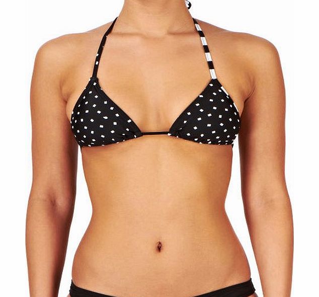 Volcom Womens Volcom Reality Bites Triangle Bikini Top