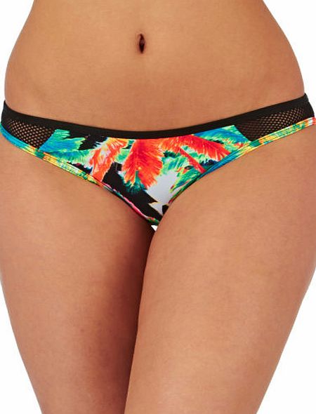 Volcom Womens Volcom Tropical Riot Full Bikini Bottom