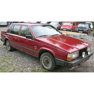 volvo 740 1986 Metallic Red