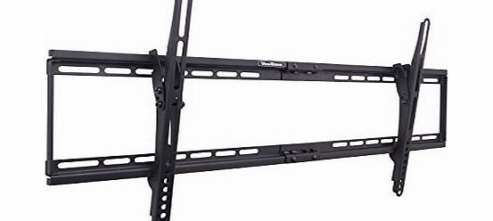 VonHaus TV Bracket Wall Mount with Tilt- for 32``-65`` LCD LED Plasma Flat Panels - Flat to Wall - Heavy Gauge Reinforced Steel