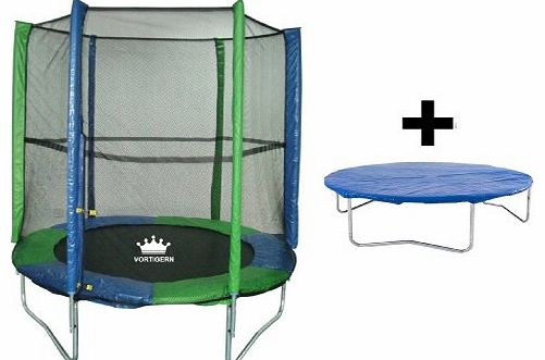 6ft Trampoline + Safety Net + free cover 6 CE and TUV approved