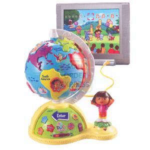 VTech Dora The Explorer TV Globe Trotter